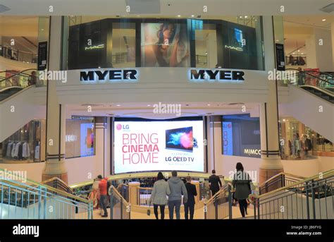 Visit Myer at Sydney .